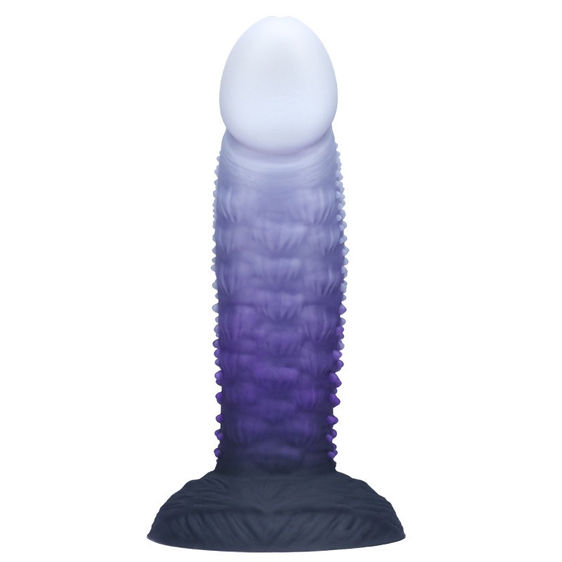 Burr Gradient Color Realistic Dildo