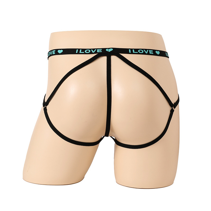 Men Elastic Band With Ring Panty Underwear