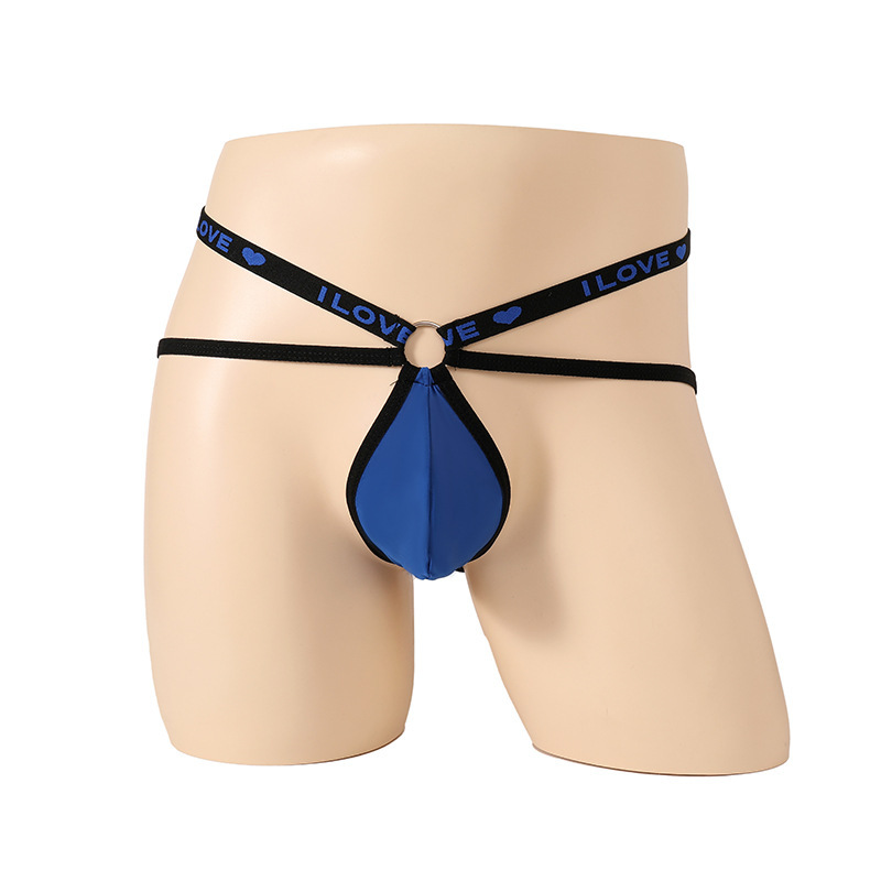 Men Elastic Band With Ring Panty Underwear