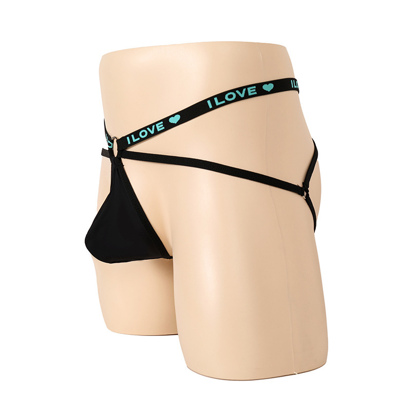 Men Elastic Band With Ring Panty Underwear