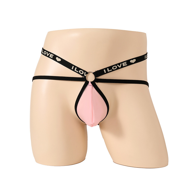 Men Elastic Band With Ring Panty Underwear