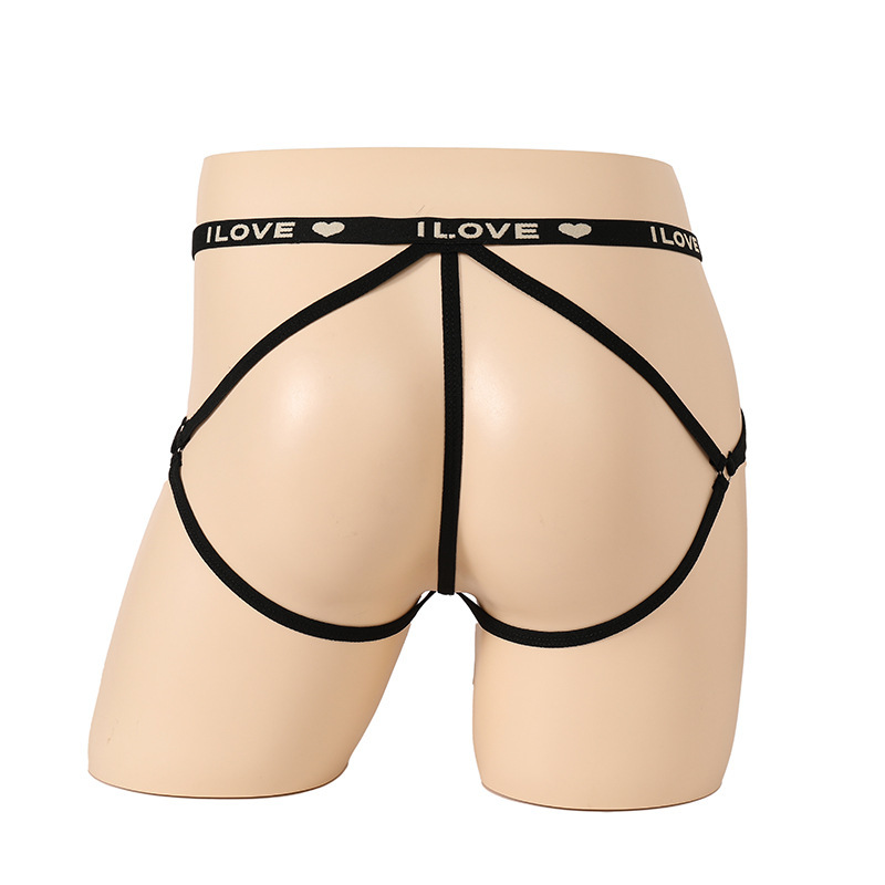 Men Elastic Band With Ring Panty Underwear