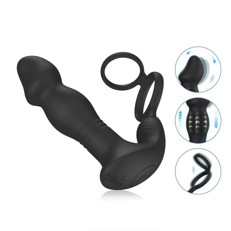 APP with remote control prostate massager