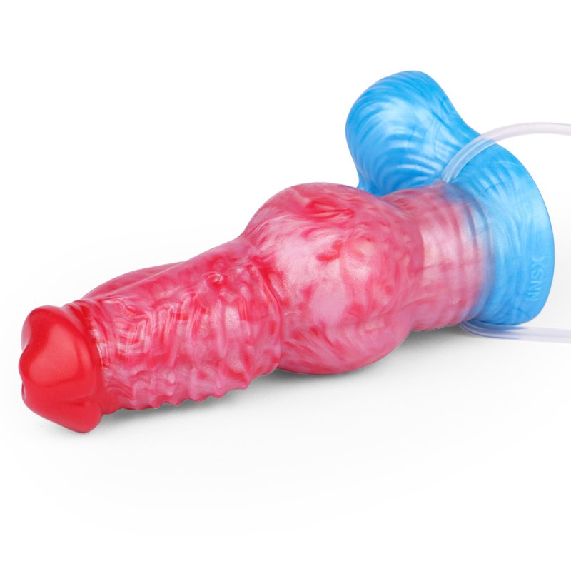 Squirting Inflatable Fantasy Dildo - Wild Wolf