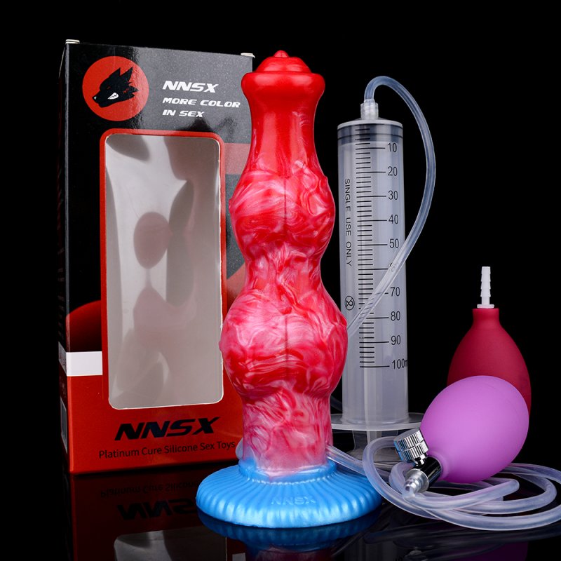 Squirting Inflatable Fantasy Dildo - Monster