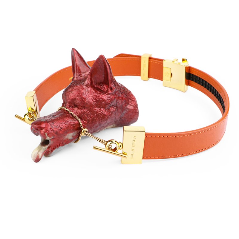 Fantasy Mouth Opener Gag - Wolf Head
