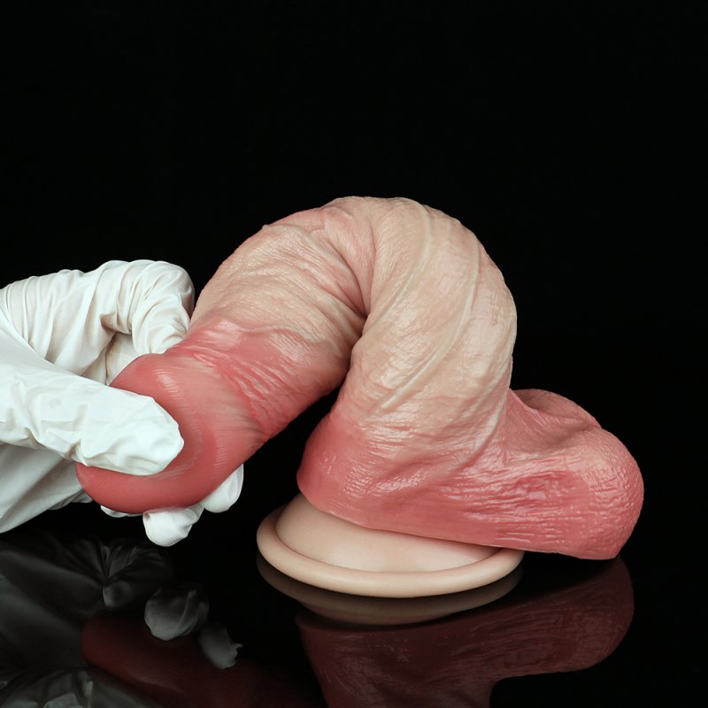 Dual Density Realistic Skin 7.59 inch Dildo